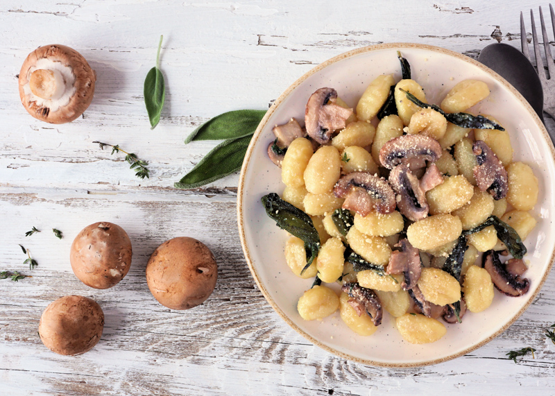 Sweede Gnocchi large plate.